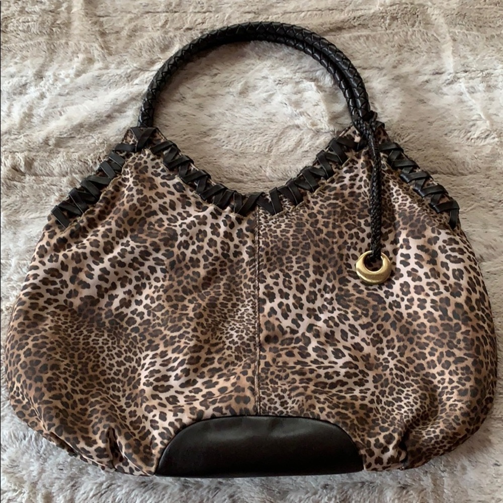 ✨HP✨ DONALD J. PLINER Animal Print Leather Hobo - Picture 6 of 15